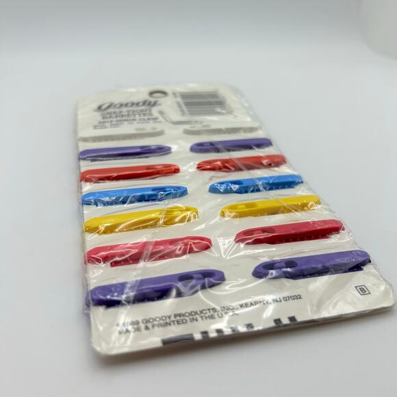 Vintage Goody Snap-Tight Barrettes 14 Count NIP Made in USA 80s Hair Clips - Picture 4 of 5
